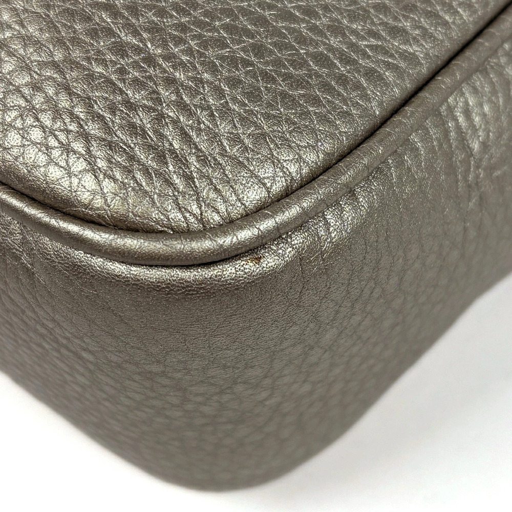 Gucci Soho Shoulder Bag Tassel Fringe Leather Gold - Picture 3 of 7